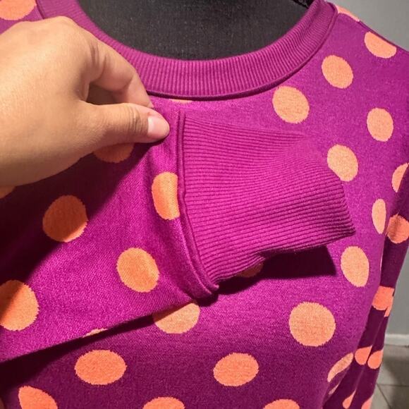 Victor Glemaud x Target Polka Dot Sweater Dress – Purple & Pink, Women’s - Picture 8 of 10